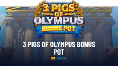 Gaming Corps 3 Pigs of Olympus slot, part of the BOYLE Sports distribution deal