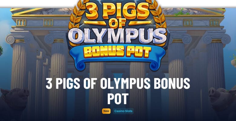 Gaming Corps 3 Pigs of Olympus slot, part of the BOYLE Sports distribution deal
