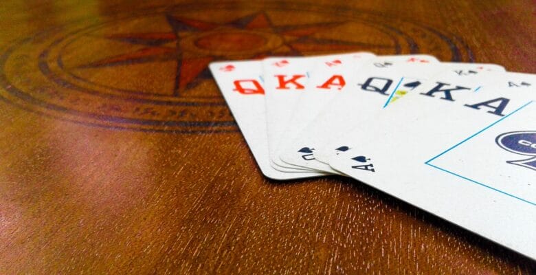 Blackjack table used in Oxford AI collusion study