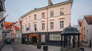 Bombay Club casino building in Tallinn Old Town, closed September 30